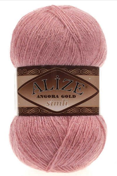 Alize 5 Pieces Angora Gold Glitter Dark Powder - 144 Colors