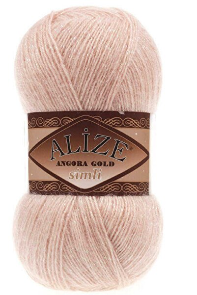 Alize Angora Gold Glitter Champagne 5 bucăți Culoare: 404