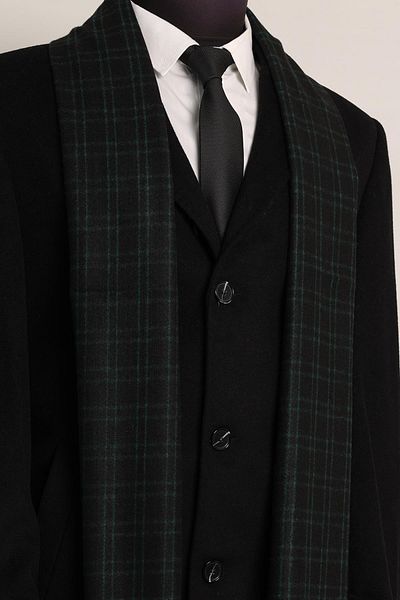 Esgue Green Patterned Scarf & Camisole