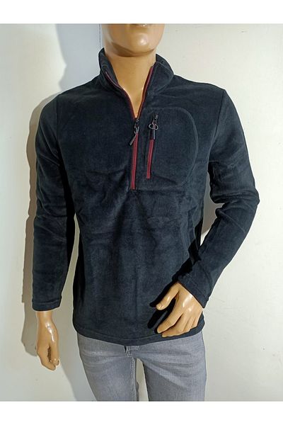 DYNAMO Fleece με μισό φερμουάρ