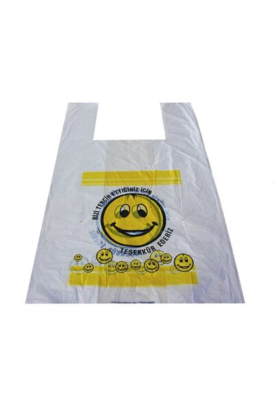 Mezpack Ambalaj Gülen Yüz Desenli Rulo Orta Boy (1 Rulo)