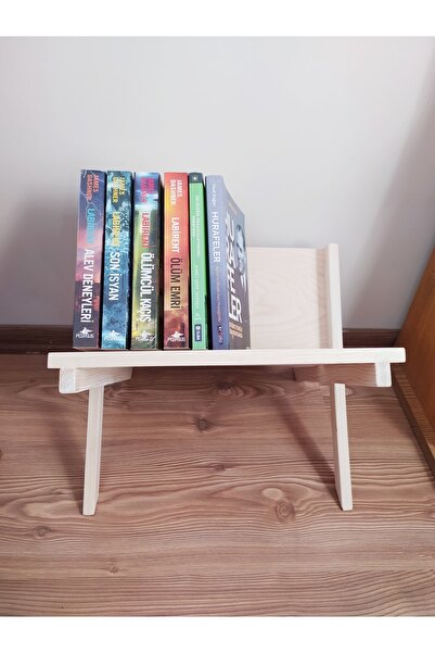 glb decor wood hand made Ahşap Kitaplık Başucu Yer Kitaplığı