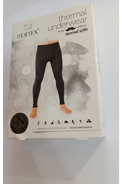 DERTEX Термо мъжки долни чорапогащи