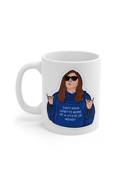 Öz Kupa Brooklyn 99 Gina Linetti Baskılı Kupa Bardak