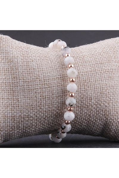 GİZEMLİ DOĞAL TAŞ Moon Stone Necklace Bracelet Set Low Star Charm Beauty Energy Handmade