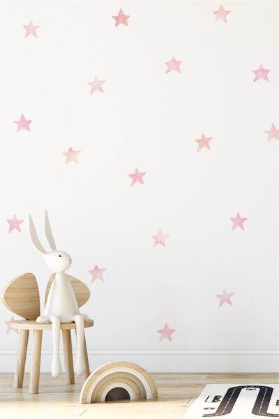 Grafikup Watercolor Stars Sticker Set