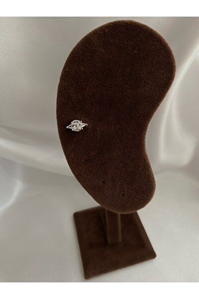 Pinery Jewels Kadın 4 Taşlı 8 Bar Cerrahi Çelik Piercing ( Tragus Helix Kıkırdak )