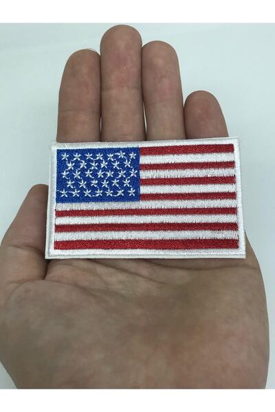 oldskoolbutik Emblema broderie cu steagul SUA care poate fi lipită cu fierul ...