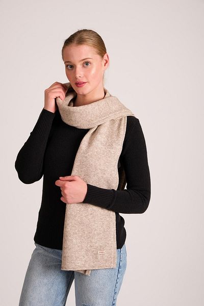 CHUBA Women's Melange Soft Button Scarf Mink 23w506