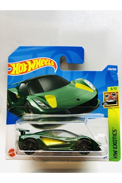 HOT WHEELS 2022 Yeni - New Lotus Evija Yeşil 1:64 Ölçek Hotwheels Marka 8/10
