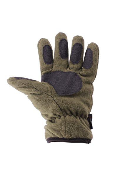 İşnar Ebeveyn Erkek Polar Eldiven Haki Renkli Model 26014-36250