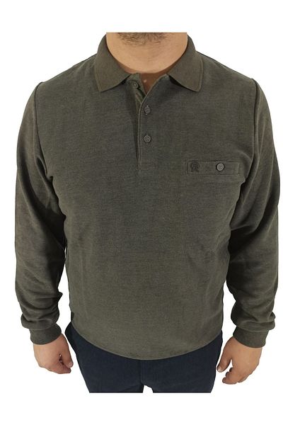 dcn giyim 1985 Özbarla Polo Collar Thessaloniki Sweater-1108