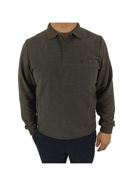 dcn giyim 1985 Özbarla Polo Collar Thessaloniki Sweater-1108