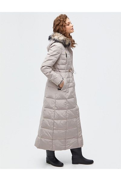 Kayra Ka-a22-27002 Goose Feather Coat