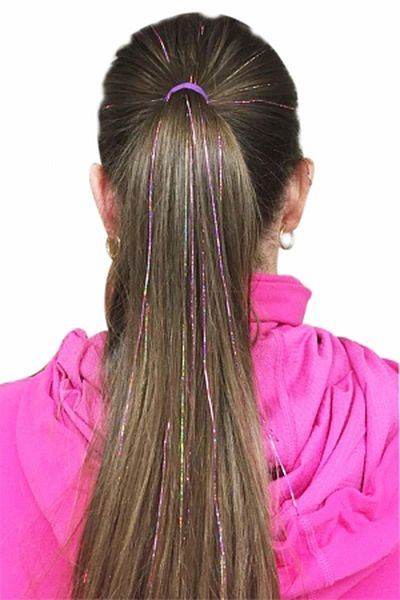 New Obsessions Snap Hair Glitter Hair Tinsel Hairpiece