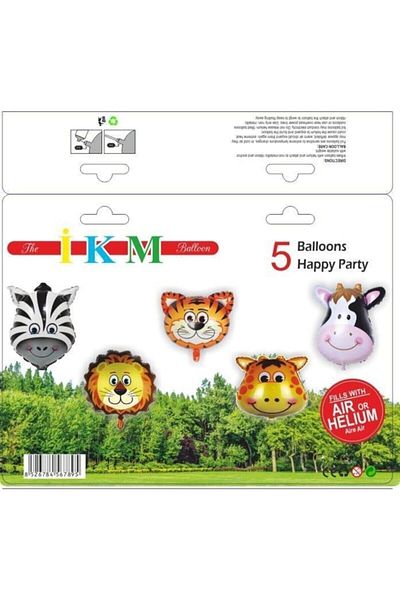 PARTİ KUTUSU Foil Package Safari Set