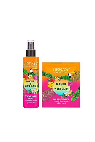 Urban Care Summer Monoi Yağı&ylang Ylang Güneş Koruyucu Sıvı Saç Bakım Kremi ...