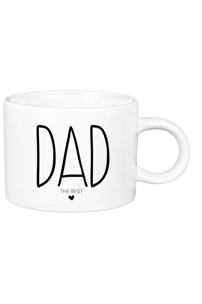 Öz Kupa Dad The Best Printed Porcelain Motto Cup