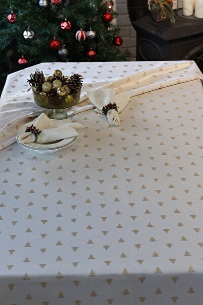 LUFA HOME Jakarlı Yılbaşı Masa Örtüsü 234