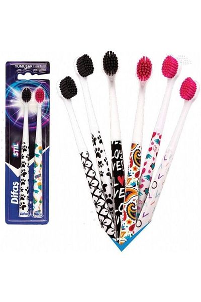 Difaş Toothbrush Style 2 Pack
