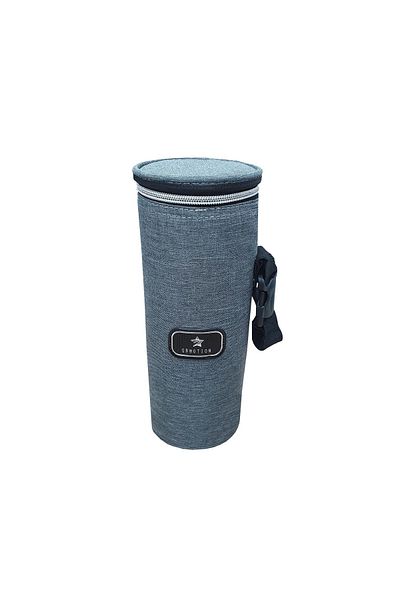 GBMOTION Gray Thermal Insulated Thermal Feeding Bottle, Water Bottle Storage Bag