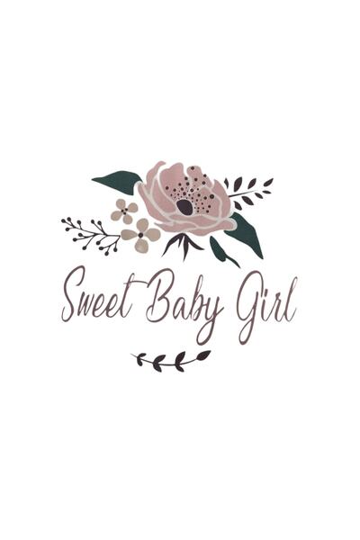 Aziz Bebe Floral Patterned Cotton Baby Blanket 80cmx90cm