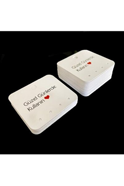 anka design Coated 4-Hole Earring Card (5,5x5cm) 20 Pieces - Use on Nice Days