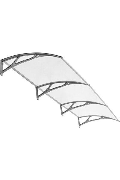 Genel Markalar Kapı Üstü Pratik Sundurma 360 X 80 Cm Gri