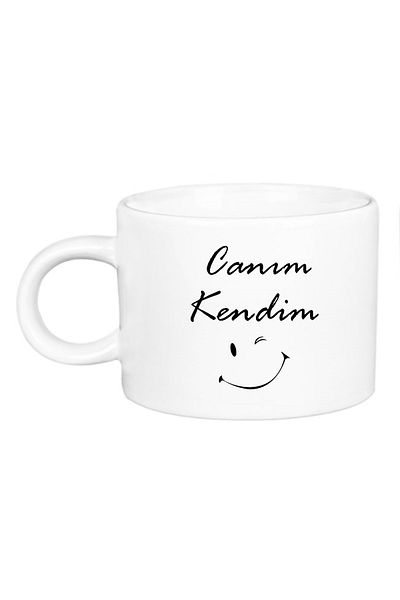 Öz Kupa My Dear Myself Written Porcelain Motto Cup
