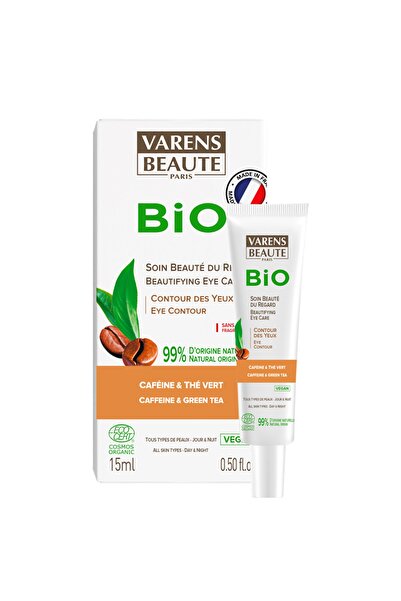VARENS BEAUTE Bio Göz Çevresi Bakım Kremi Vegan 15 ml Cruelty Free