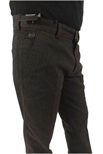 dcn giyim 1985 Kışlık Likralı Kanvas Pantolon-1001