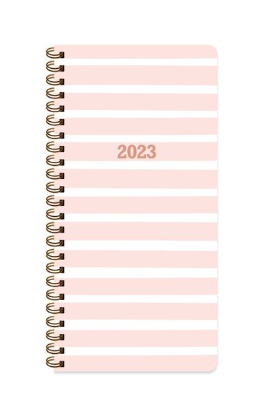 KESKİN COLOR 2023 8X16 Weekly Pocket Agenda - Pink
