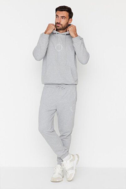 Trendyol Collection Sweatpants - Gray - Loose