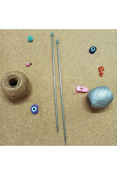 Tunç Çadır Silver Needle, Number 5, 35 Cm Knitting Needle