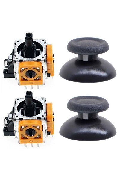 POPKONSOL Ps4 Analog Motor Ve Topuz Seti 2+2 Playstation 4 Tamir Ps4 Kol Anal...