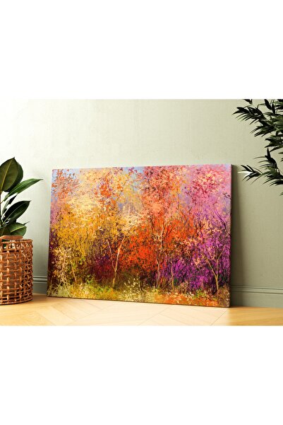 Carmen Kanvas Tablo - Soyut - Soyut Orman