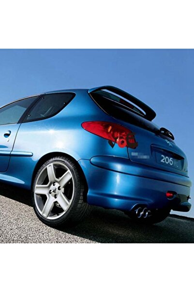 Gtm Peugeot 206 Arka Tampon Eki Karlık - Mat Siyah - Kampanyalı Fiyah