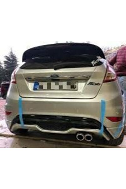 Gtm Ford Fiesta 2009-2016 Uyumlu St Desing Difüzör - Mat Siyah