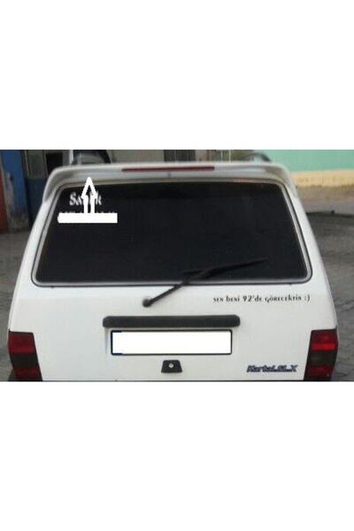 Gtm Tofaş Kartal Bagaj Üstü Spoıler Bagaj Üstü Uyumlu