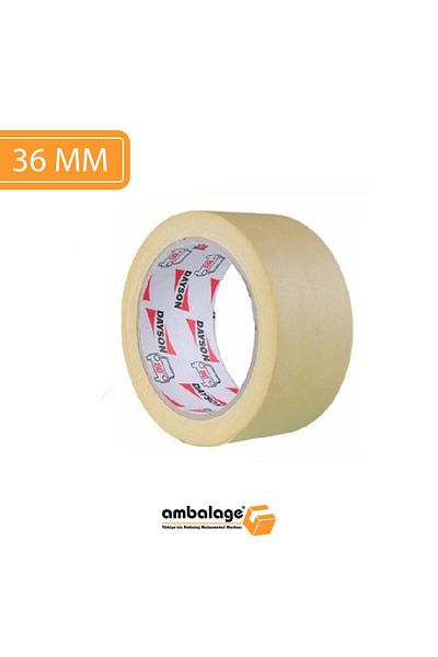 Ambalage Dayson Masking Tape Paper Tape 36mm X 35meter