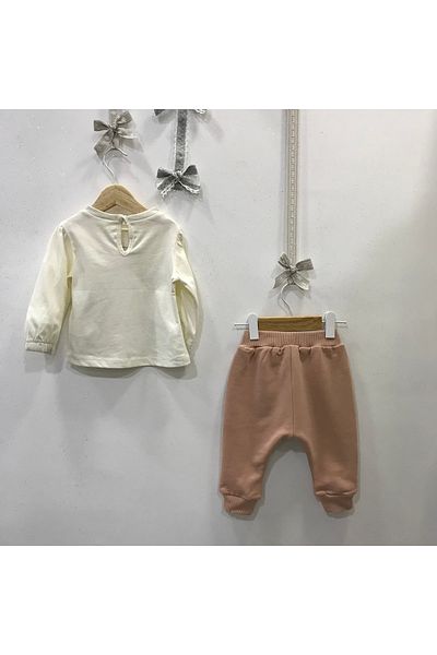 Çikoby Baby Girl Funny Day Tracksuit Set