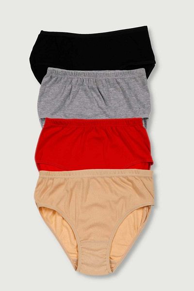 Seher Γυναικείο Bato 4 Pack Plus Size Rib