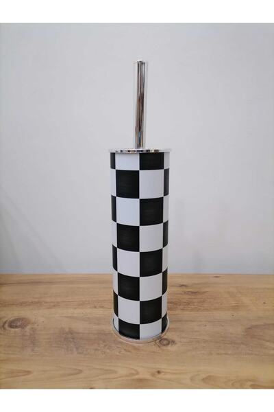 sizinsepetiniz Perie de toaletă cu model metalic pentru baie