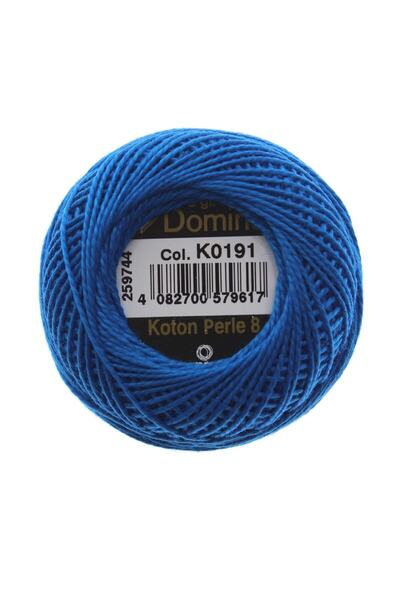 domino خيط تطريز كوتون بيرل 8 جرام رقم: 8 - K0191