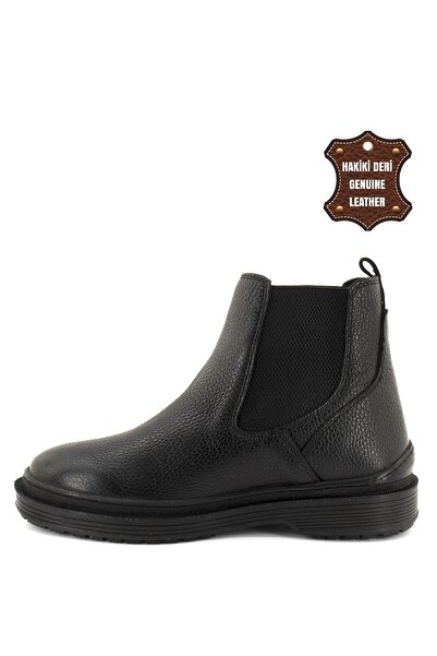 Bulldozer Bul-230077c Erkek Hakiki Deri Bot Siyah