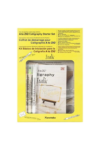 Zig Calligraphy Starter Set Italic Msst-01