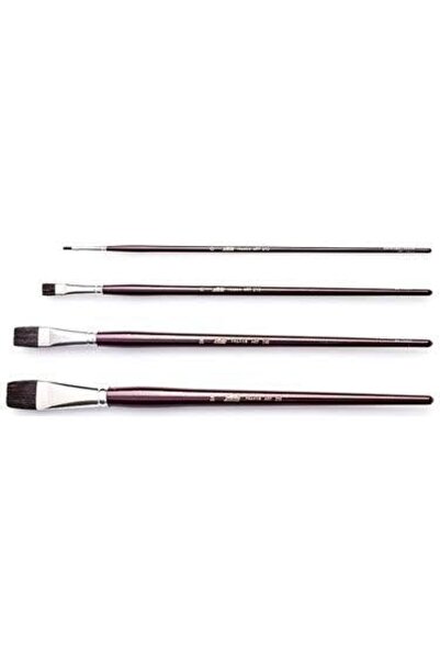 Pebeo مجموعة فرشاة شعر الخيل من سلسلة 210 مكونة من 4 قطع