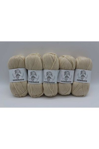 Hobimos Baby Yumo Anti-pilling Acrylic - Baby Floss 5 τεμαχίων που δεν μουτζουρώνει