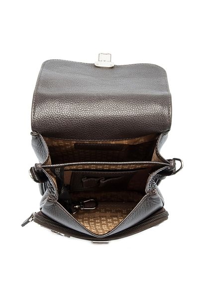 Tergan Brown Leather Men's Bag 02928a7p