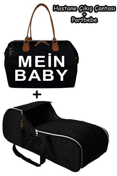 USF Portbebe Ana Kucağı Puset Hastane Çıkışı Anne Bebek Bakım Çantası 2 Li Set